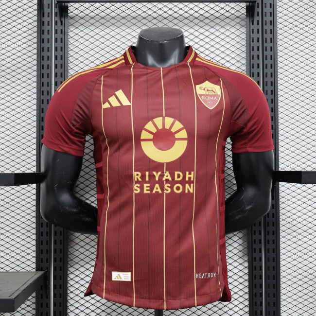 AS Roma Home Player Jersey 24/25