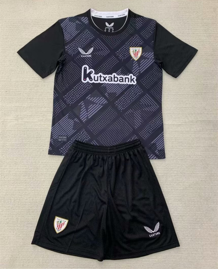Athletic Bilbao Goalkeeper Kids Suit 24/25