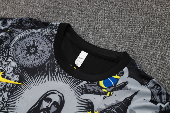 Brazil Training Short sleeve Jersey 24/25