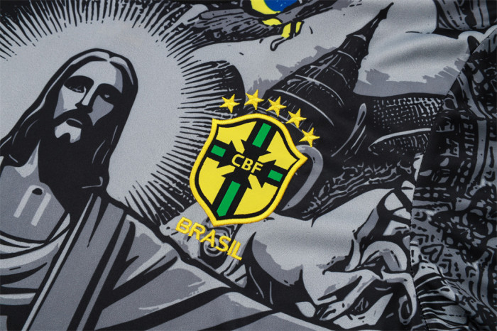 Brazil Training Short sleeve Jersey 24/25