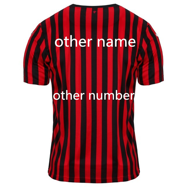 AC Milan Home Soccer Jersey 19/20