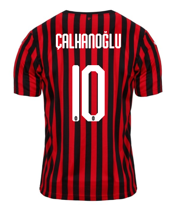 AC Milan Home Soccer Jersey 19/20