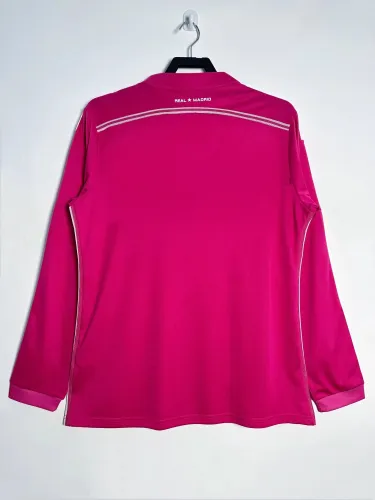 Real Madrid Away Long Sleeve Retro Jersey 2014/15