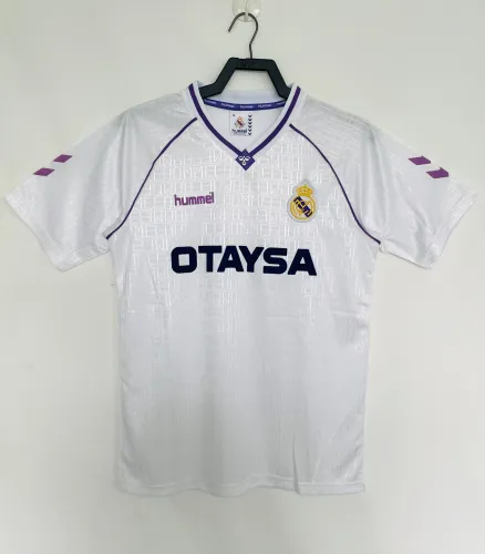 Real Madrid Home Retro Jersey 1990/92