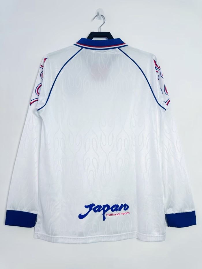 Japan Away Retro Long Sleeve Jersey 1998