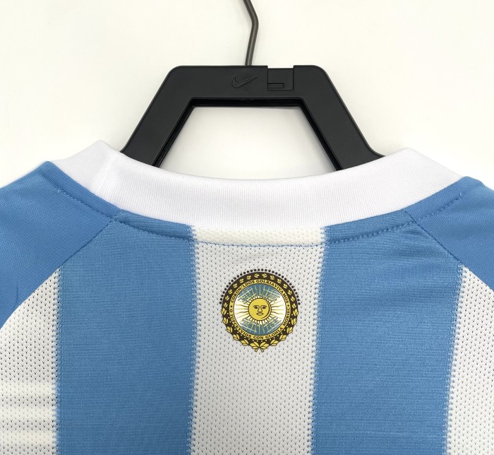 Argentina Home Retro Jersey 2010/11