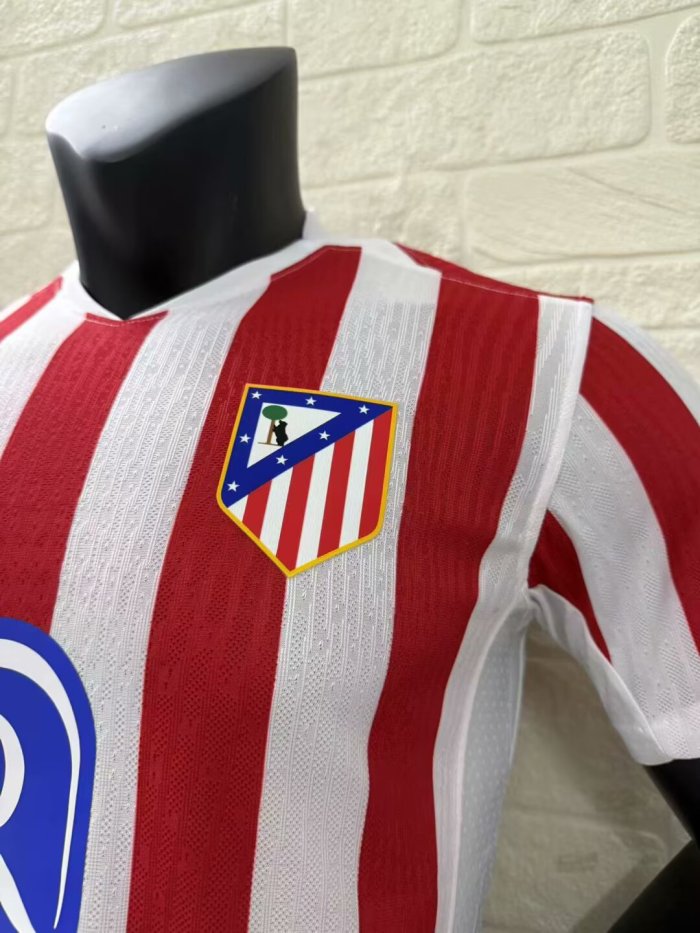 Atletico Madrid Home Player Jersey 25/26