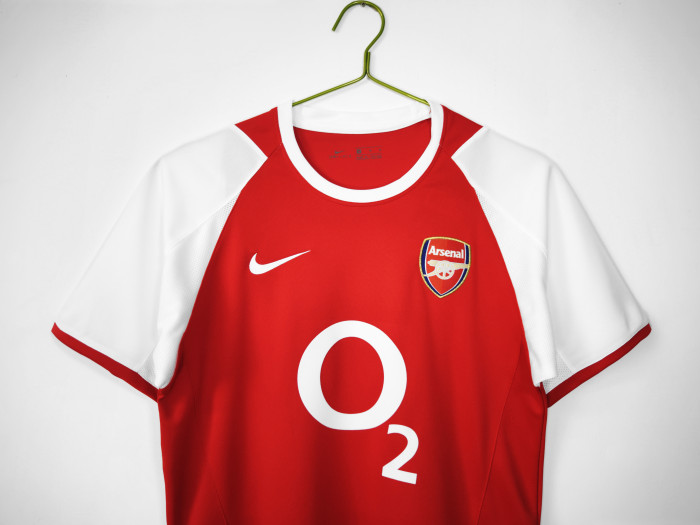 Arsenal Home Retro Jersey 02/03
