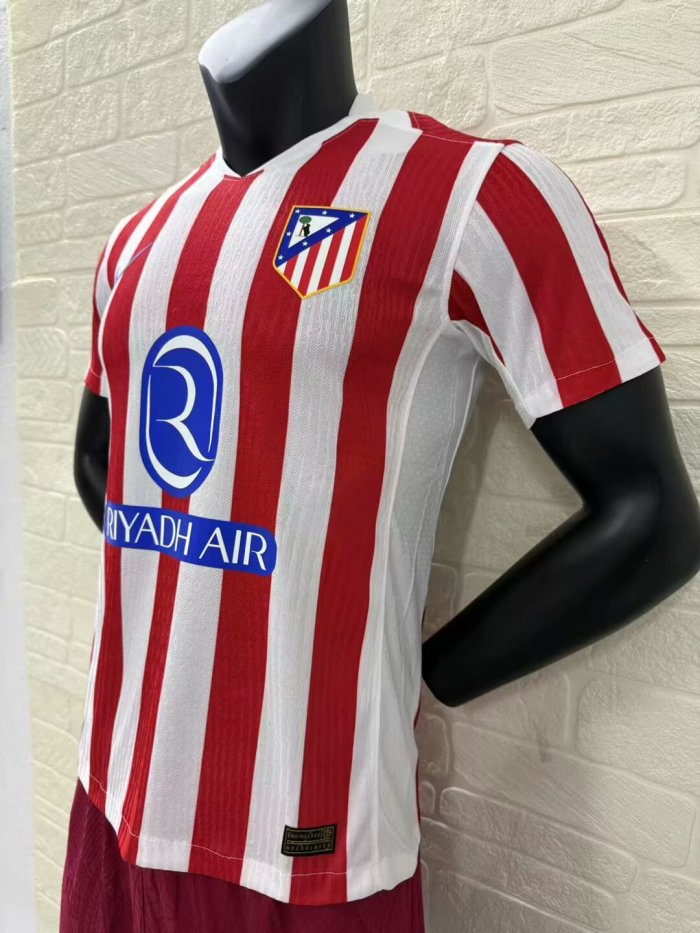 Atletico Madrid Home Player Jersey 25/26