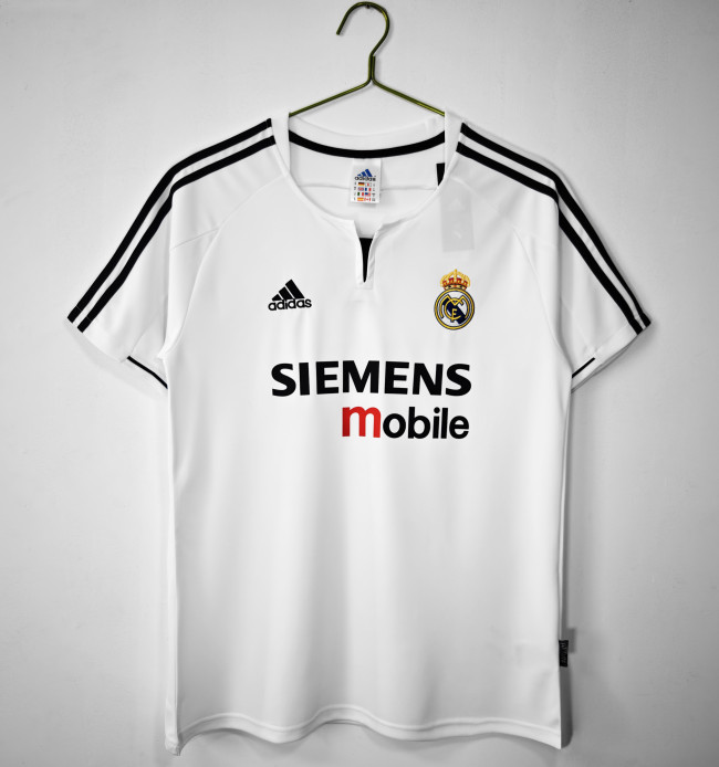 Real Madrid Home Retro Jersey 2003/04