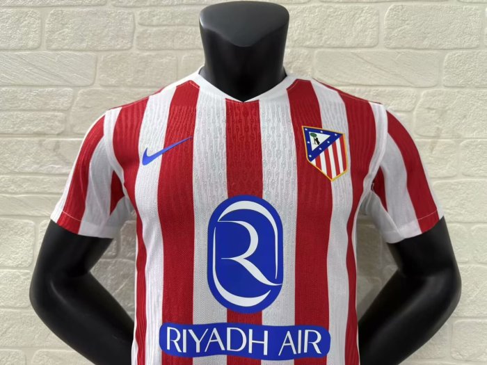 Atletico Madrid Home Player Jersey 25/26