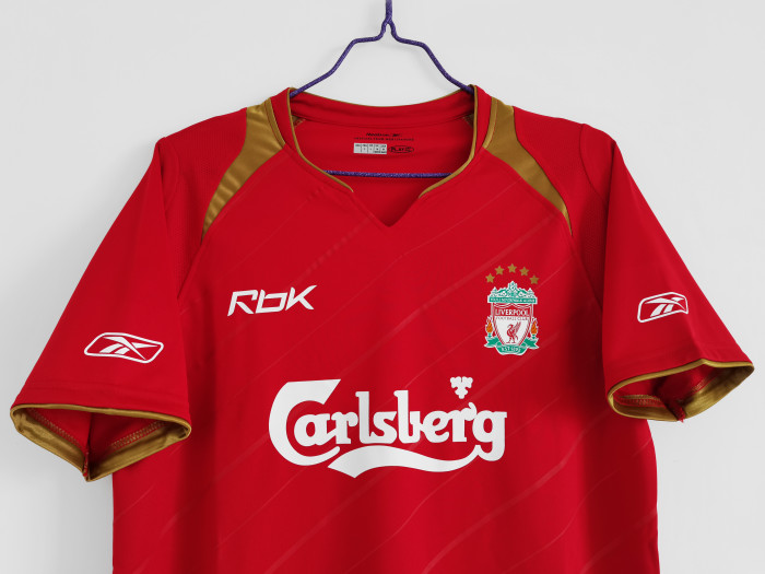 Liverpool Home Retro Jersey 05/06