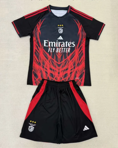 SL Benfica Black Concept Version Kids Suit 24/25