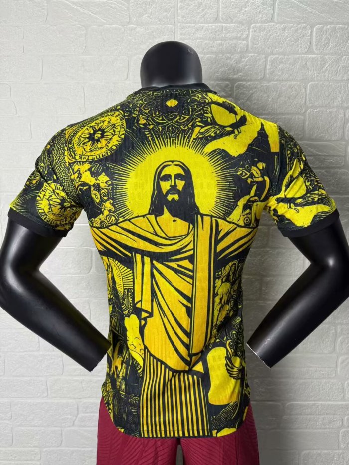 Brazil Yellow Special Edition Player Version Man Jersey
