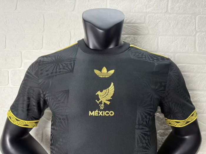 Mexico Gold Man Player Jersey 25/26