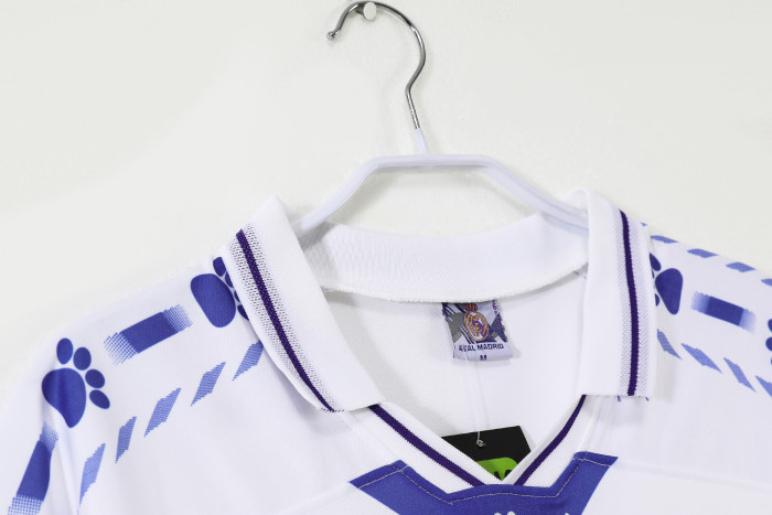 Real Madrid Home Retro Jersey 1996/97