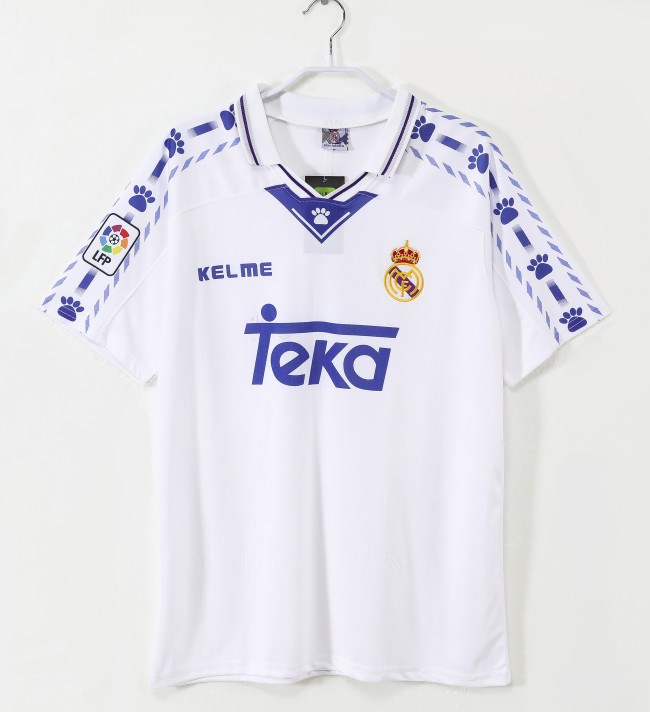 Real Madrid Home Retro Jersey 1996/97