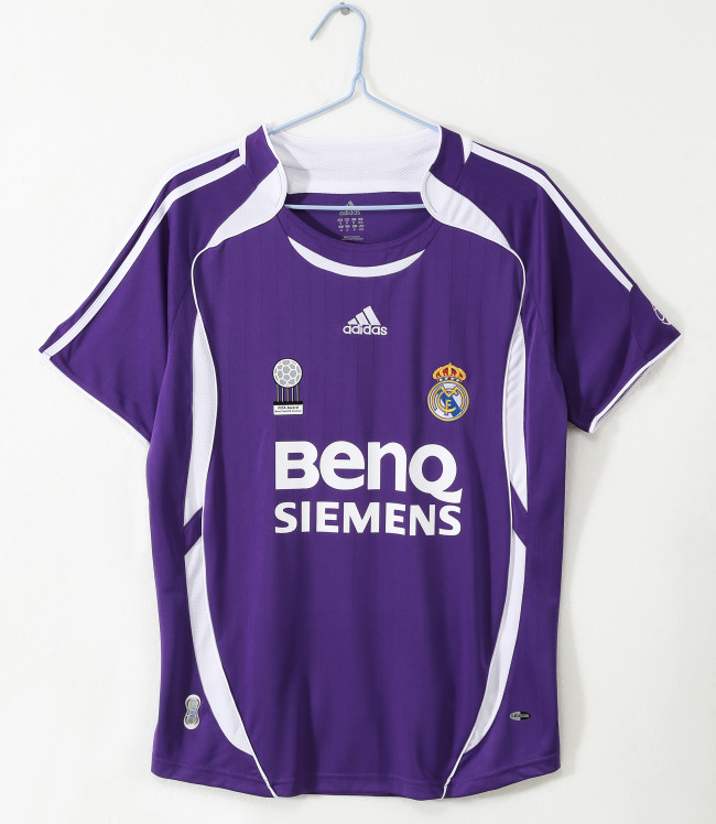 Real Madrid Away Retro Jersey 2006/07