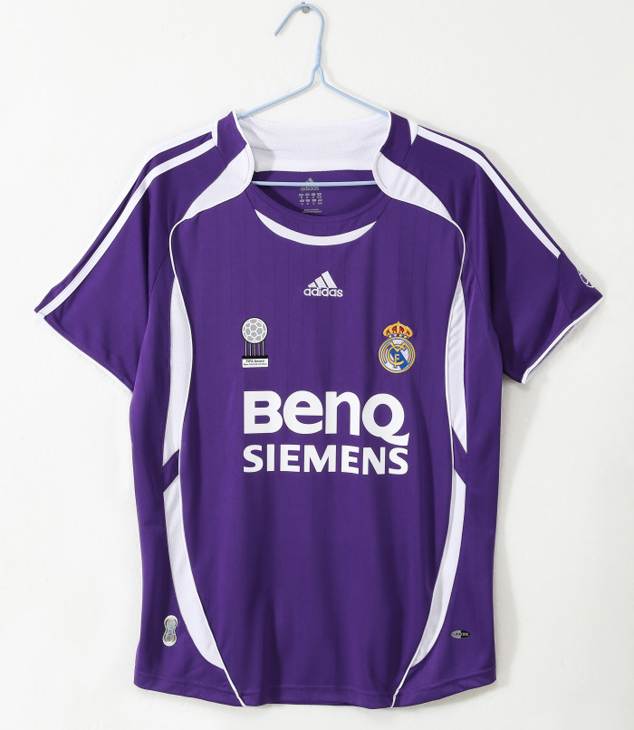 Real Madrid Away Retro Jersey 2006/07