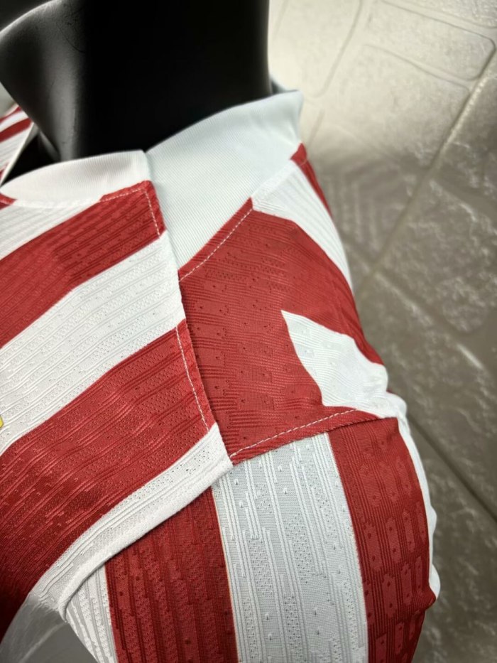 Atletico Madrid Home Player Long Sleeve Jersey 25/26