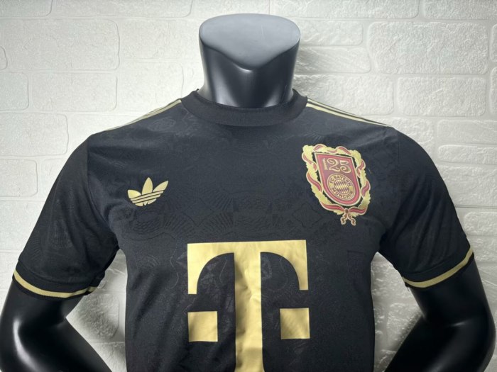 Bayern Munich 125th Anniversary Player Jersey 25/26 Black