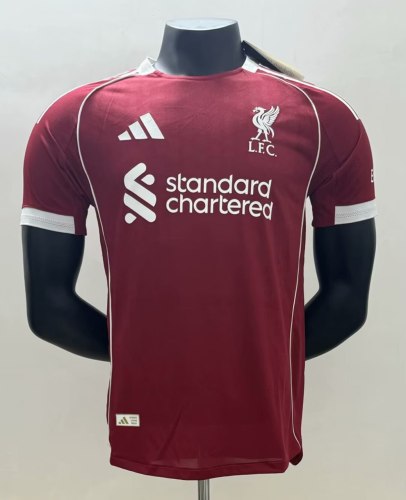 -Liverpool Home Player Version Jersey 25/26