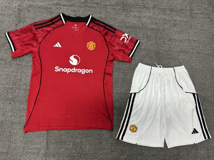 Manchester United Home Kids Suit 25/26