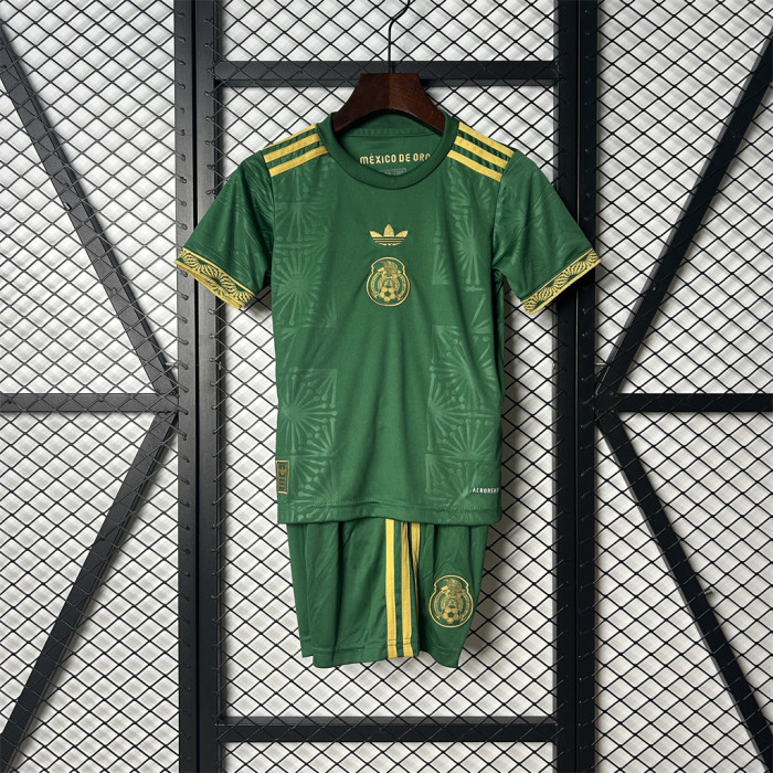 Mexico Gold Kids Suit 25/26 Green