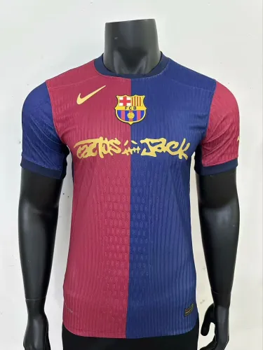 Barcelona X TRAVIS SCOTT Limited Edition Player Jersey 24/25