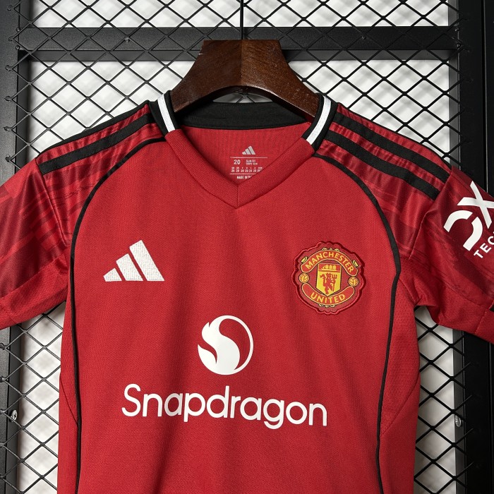 Manchester United Home Kids Suit 25/26
