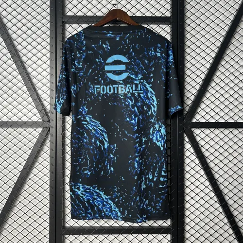 Inter Milan Blue Scale Pattern Man Jersey 25/26