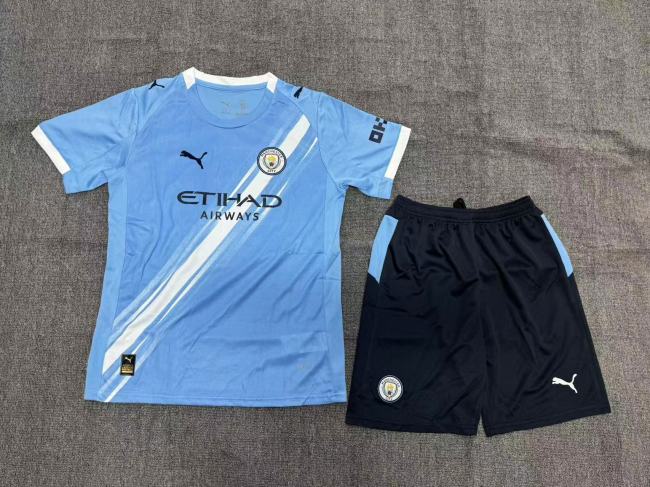 Manchester City Home Kids Suit 25/26