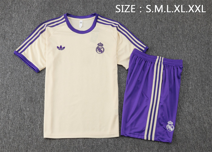 Real Madrid Training Short sleeve Suit 25/26