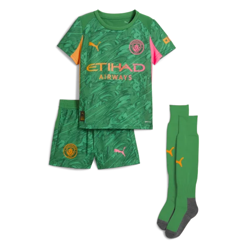 Manchester City Goalkeeper Kids Suit 25/26 & Socks 25/26