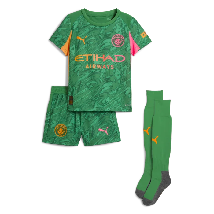 Manchester City Goalkeeper Kids Suit 25/26 & Socks 25/26