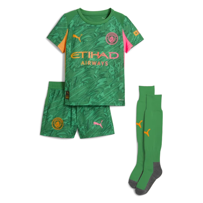 Manchester City Goalkeeper Kids Suit 25/26 & Socks 25/26