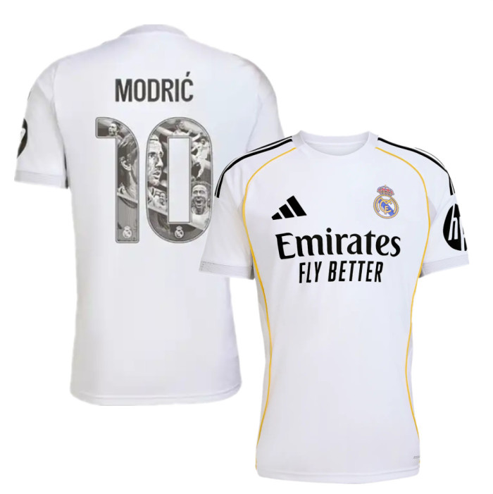 Real Madrid Home Modrić Limited Edition Man Jersey 25/26