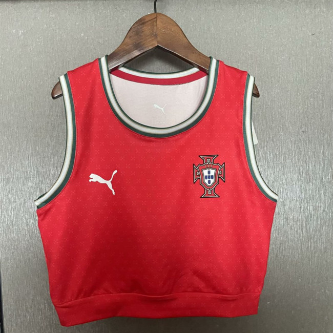 Portugal Home Women Vest Jersey 25/26