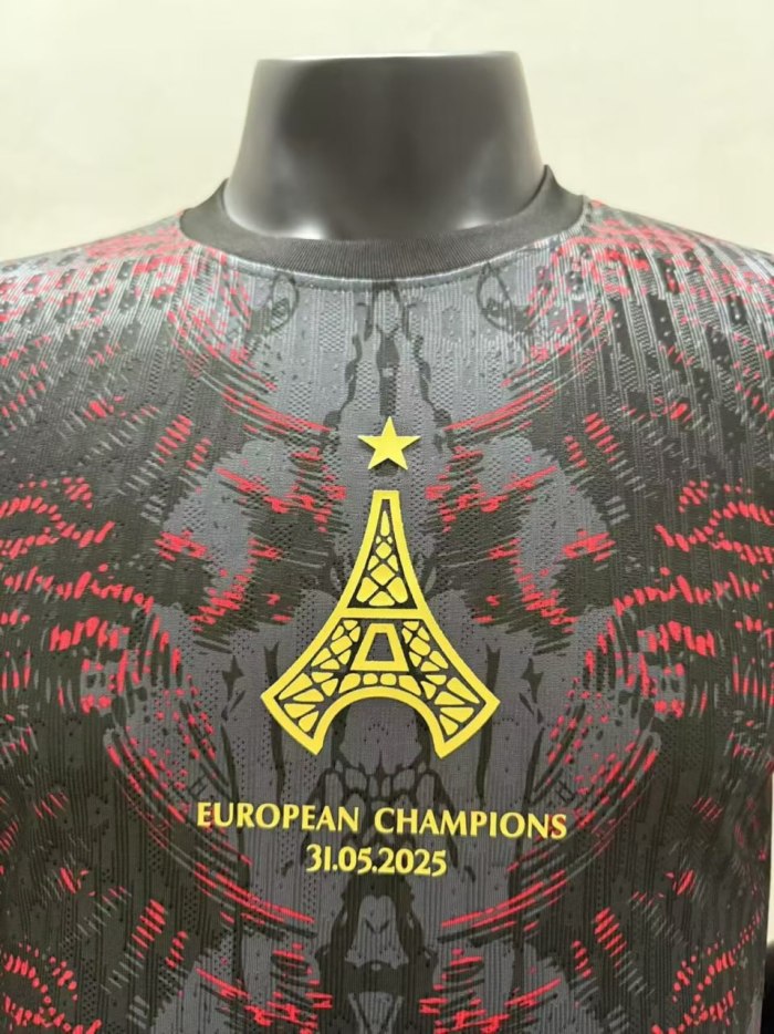 The Parisians 2025 European Champions Player Man Jersey
