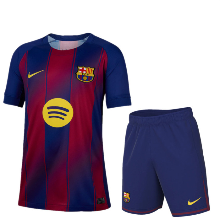 Barcelona Home Kids Suit 25/26