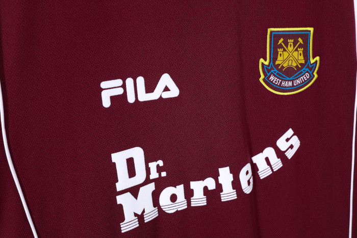 West Ham United Home Retro Jersey 1999/01
