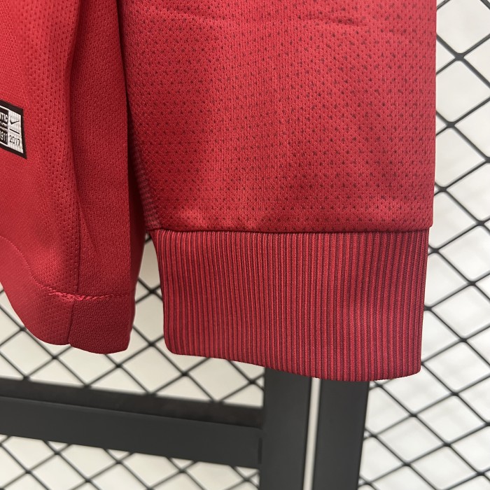 AS Roma Home Long Sleeve Retro Jersey 2017/18