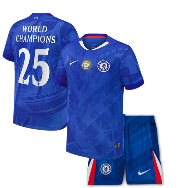 Chelsea Home World Champions 25 Player Jersey 25/26