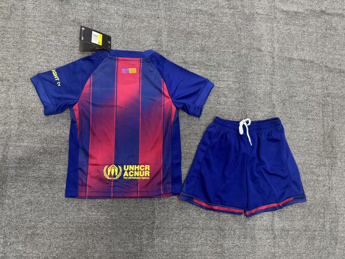 Barcelona Home Kids Suit 25/26