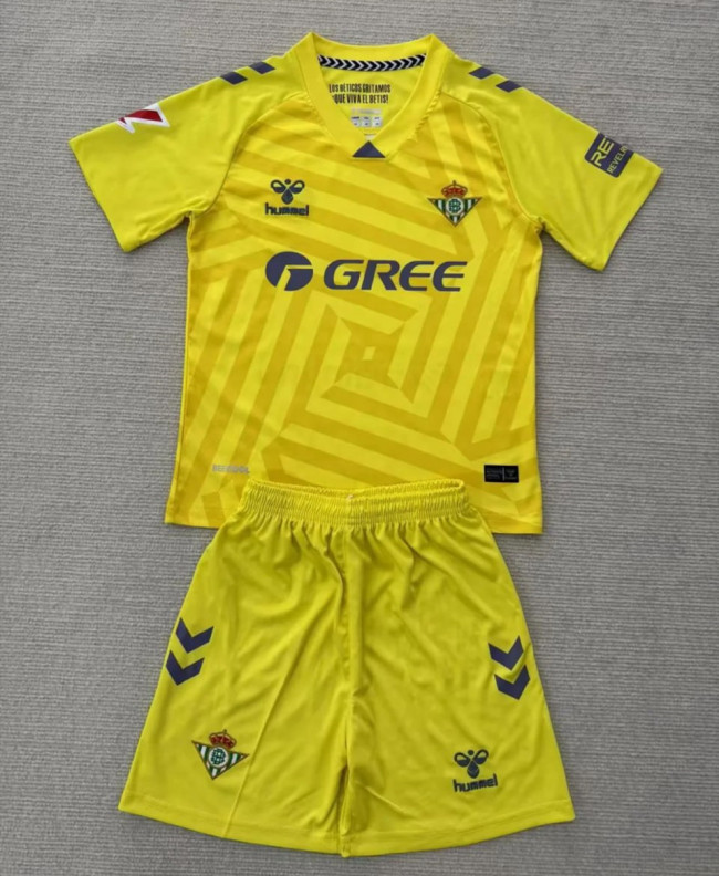 Real Betis Goalkeeper Kids Suit 25/26