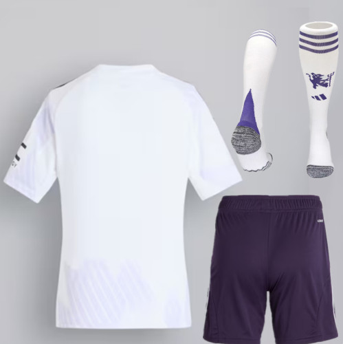 Manchester United Away Kids Suit & Socks 25/26