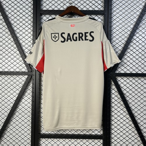 SL Benfica Beige Away Man Jersey 25/26