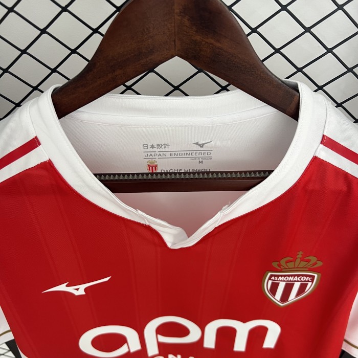 AS Monaco Home Man Jersey 25/26