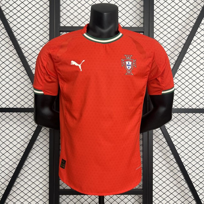 Portugal 2025 Home Player Version Man Jersey