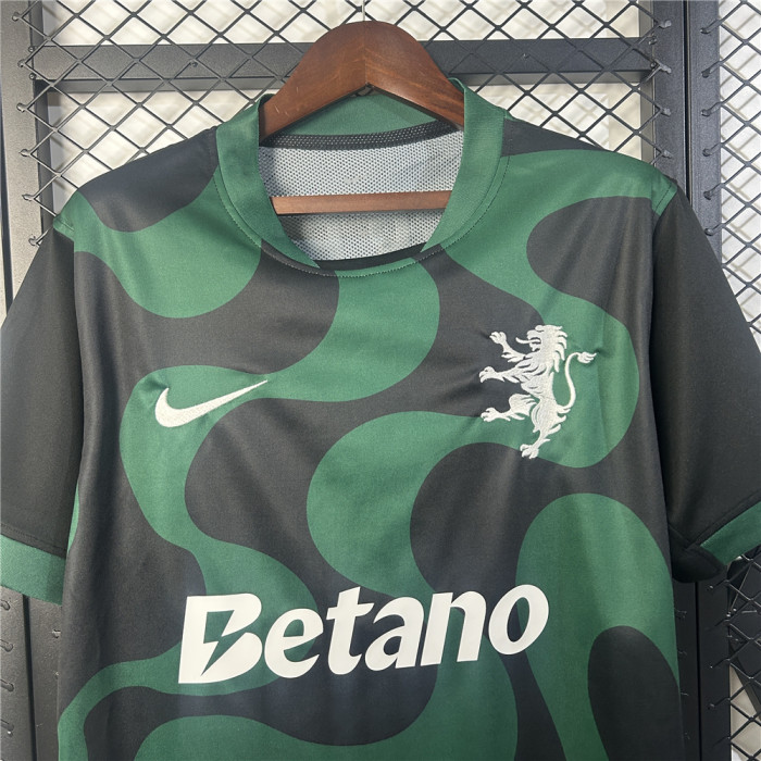 Sporting Lisbon Black Alternate Man Jersey 25/26
